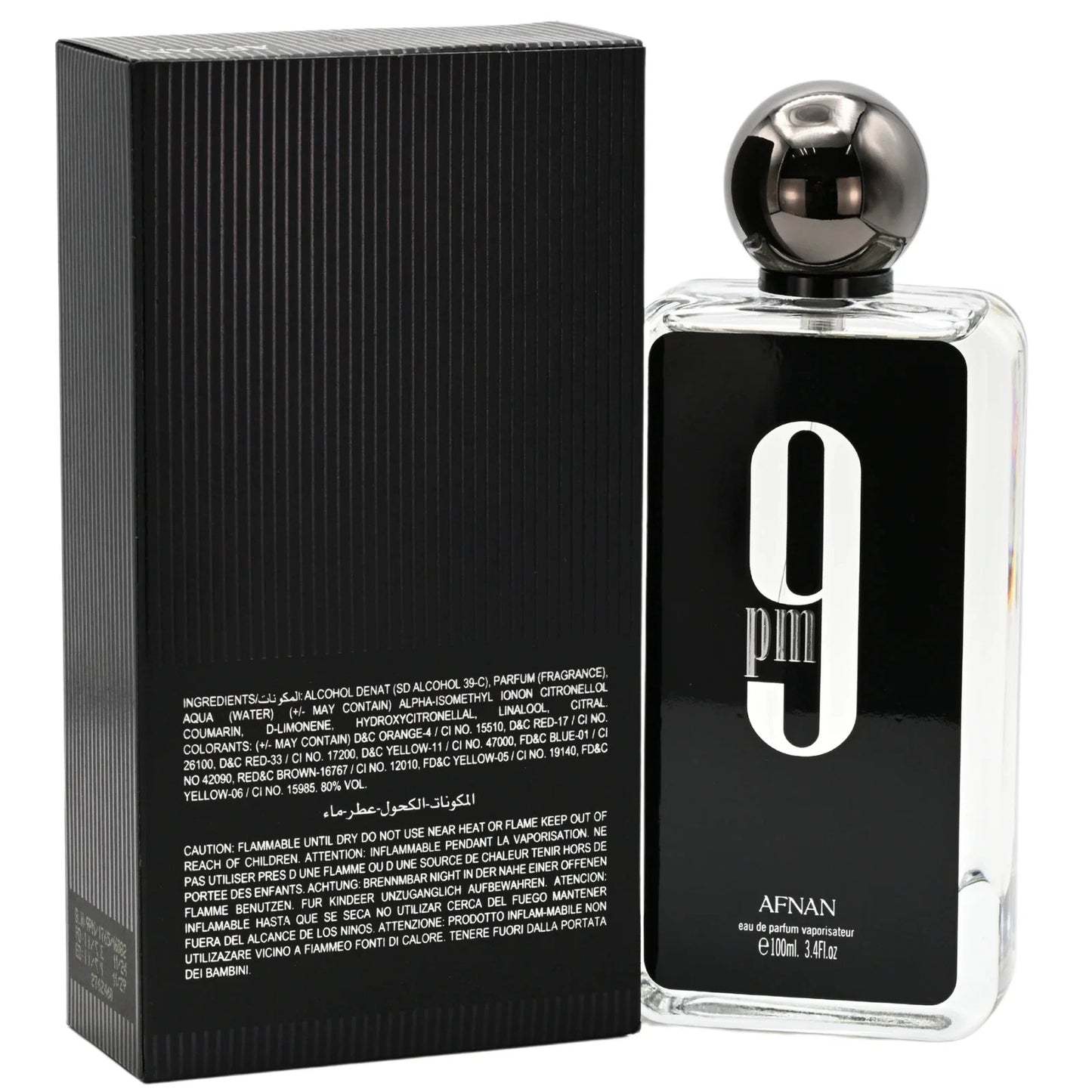 9 PM by Afnan cologne for men EDP 3.3oz