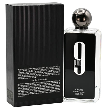 9 PM by Afnan cologne for men EDP 3.3oz